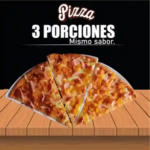 3 Porciones Mismo Sabor