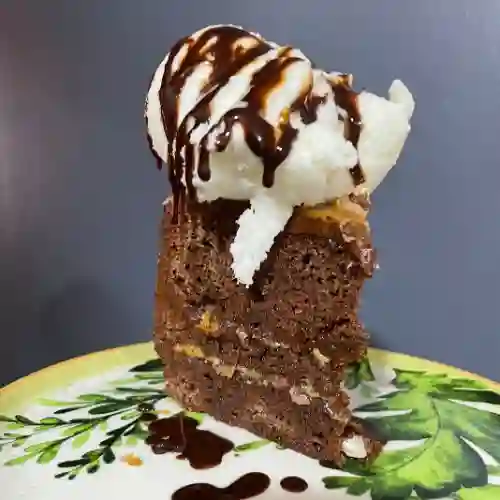 Brownie con Helado