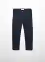 Pantalón Piccolo5 Niños Navy Talla 12 Mango