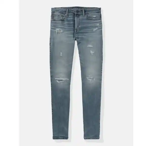 Jean Slim Hombre Azul Talla 26 x 28 American Eagle