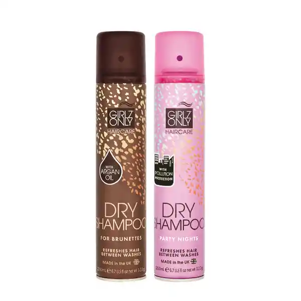 Girlz Only Kit Shampoo en Seco Party Nights Argan Oil