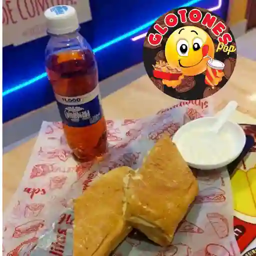 Punta de pollo + gaseosas