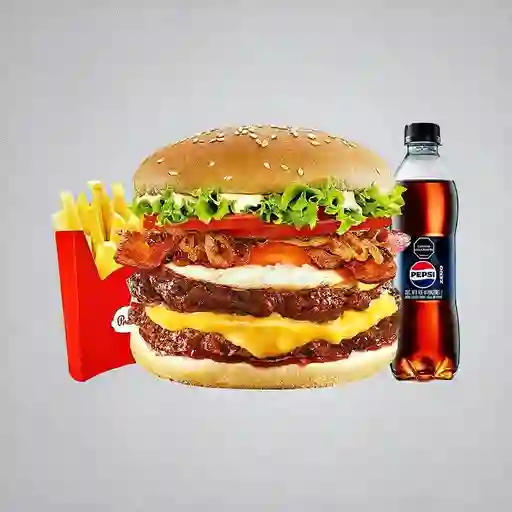 Combo Hamburguesa Guerrera Urbano