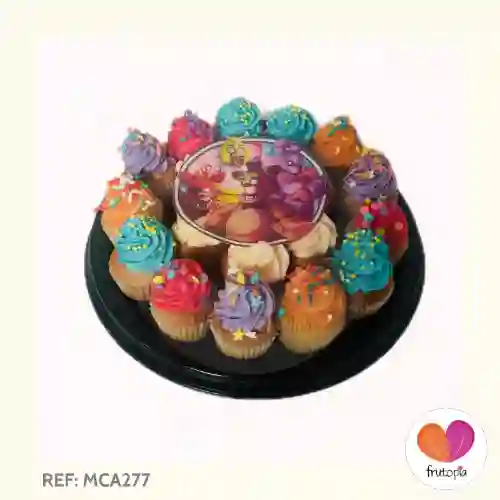 Minicupcakes X 20 Freddy Mca277