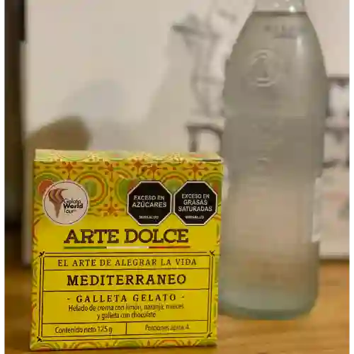 Galleta Gelato y Soda