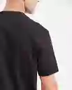 Camiseta Manga Corta Duck Graphic Negro Sombrio T M Chevignon