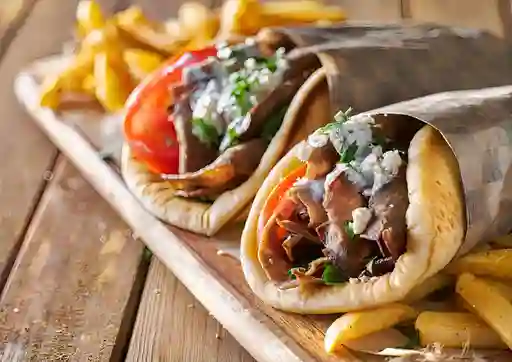 Combo Doble Shawarma Khalifa