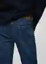 Jean Jan Tejano Oscuro Talla 36 Hombre Mango