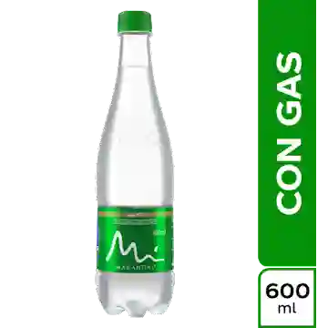 Agua Mineral Manantial con Gas 600Ml