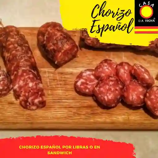 1/2 Libra de chorizo español