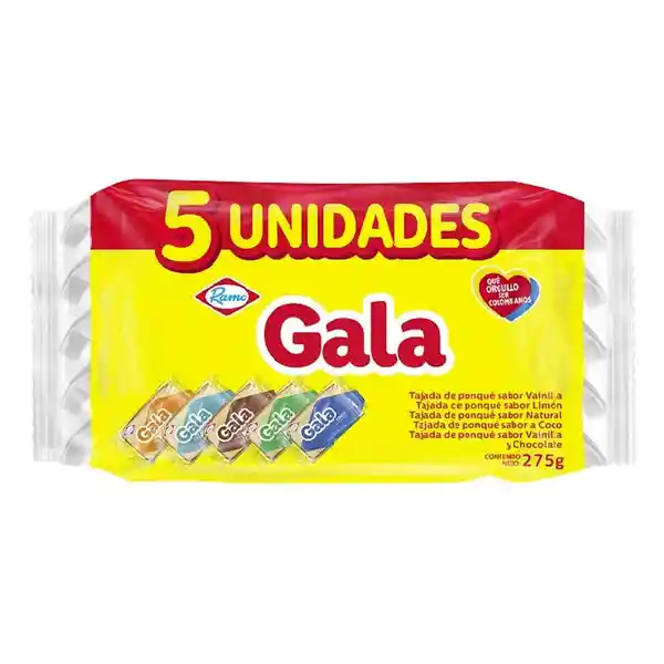 Gala Ponque Surtido