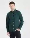 Camiseta Oxford Verde Nafta Ultra Oscuro T. M Chevignon