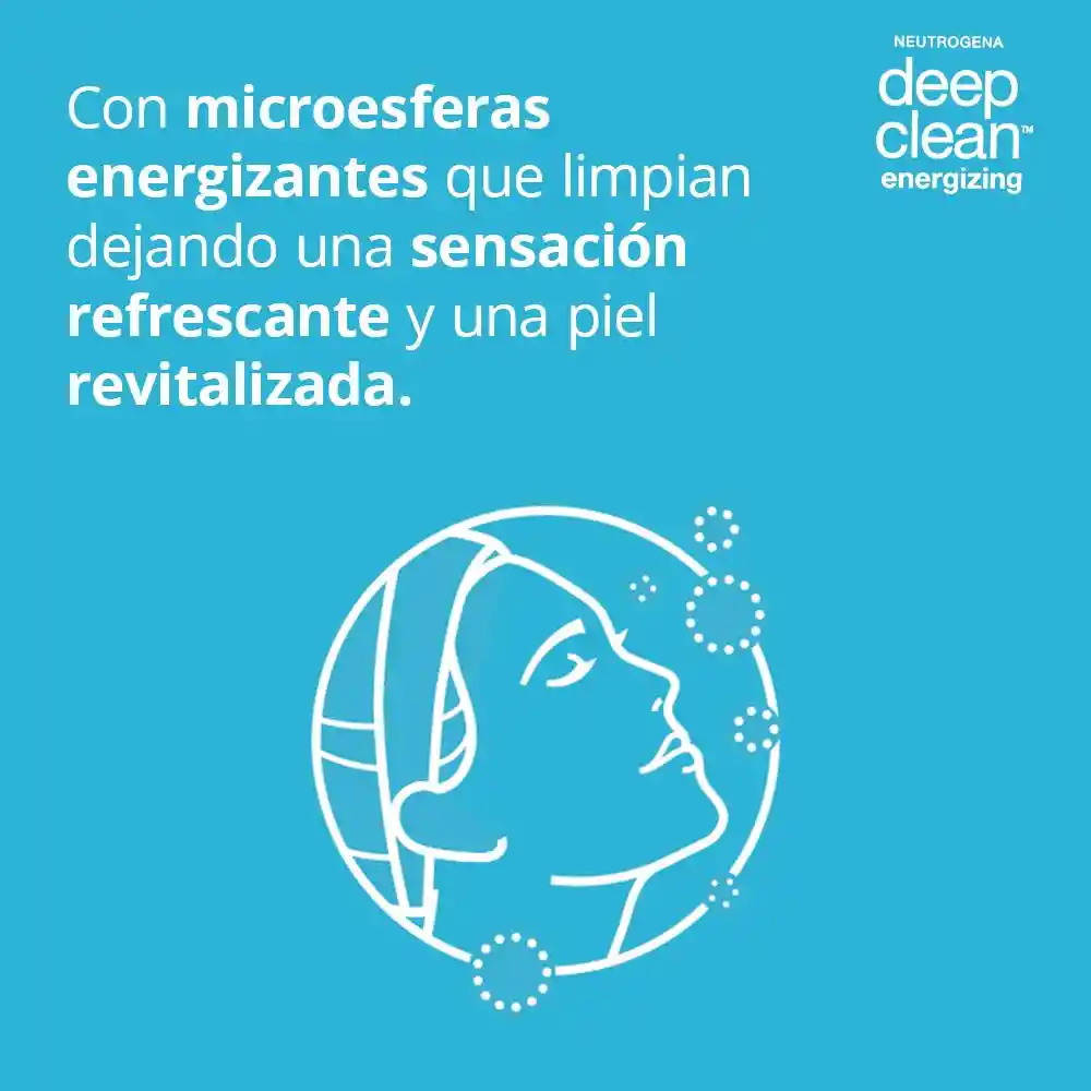 Deep Clean Neutrogena Energizing Exfoliante