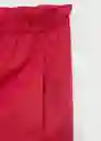 Pantalón Lupe Rojo Talla L Mujer Mango