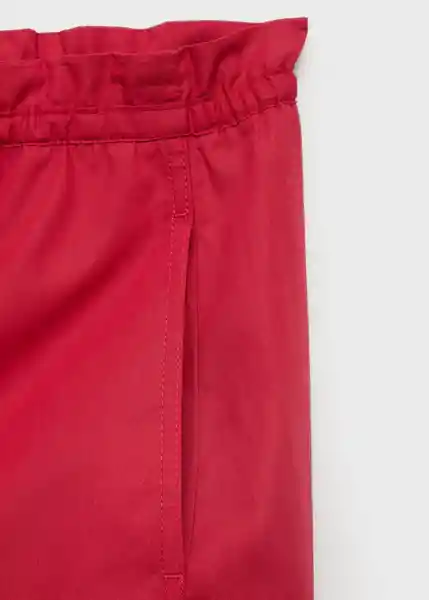 Pantalón Lupe Rojo Talla L Mujer Mango