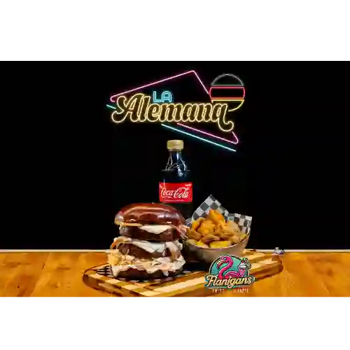 Hamburguesa Doble Alemana