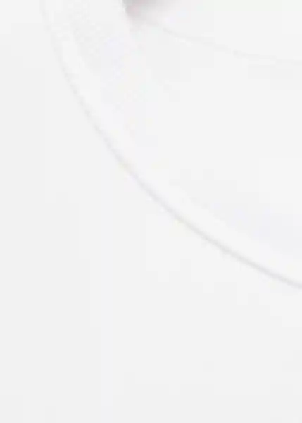 Camiseta Viri Blanco Talla S Mujer Mango
