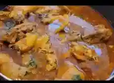 Sopas De Gallina + Gallina Guisada