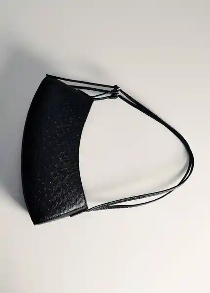 Bolso P Venecia Negro Talla 99 Mujer Mango