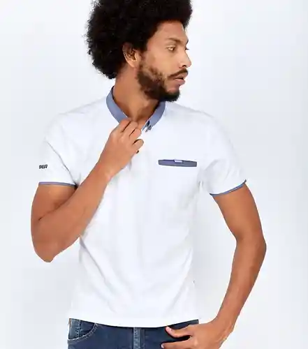 Unser Camiseta Polo Blanco Talla S 811369