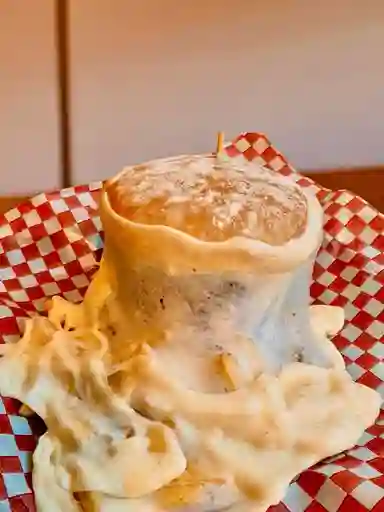 Hamburguesa Salvaje Gratinada Papas