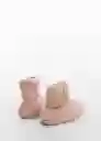 Zapatos Boti Rosa Talla 99 Niños Mango