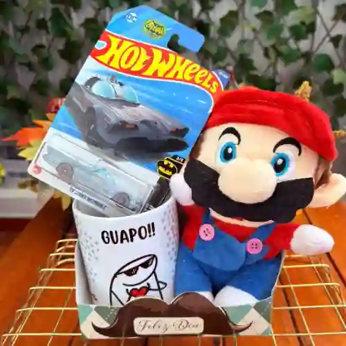 Ancheta Hot Wheels, Mug y Peluche