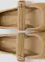 Zapatos Cotton Camel Talla 36 Mujer Mango