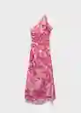 Vestido Corinne Fucsia Talla XS Mujer Mango