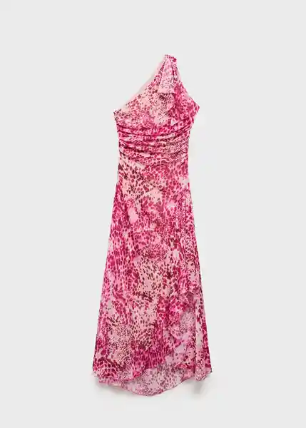 Vestido Corinne Fucsia Talla XS Mujer Mango