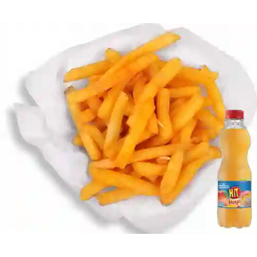 Combo Papas a la Francesa + Hit Mango 500 ml