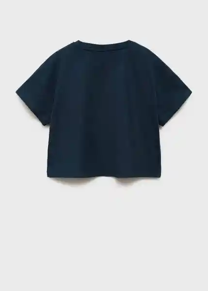 Camiseta City Navy Talla 10 Niñas Mango