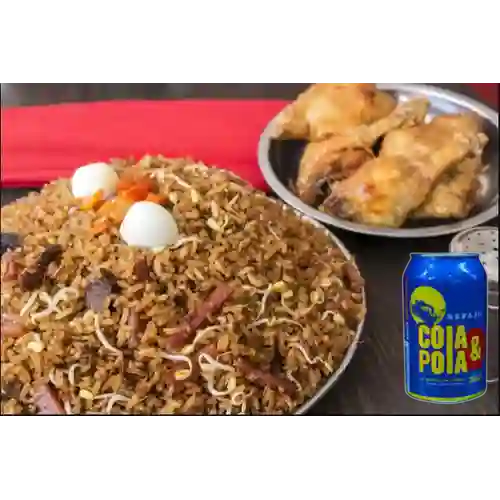 Combo Arroz Chino Valenciana medio + Cola&Pola Lata 330ml