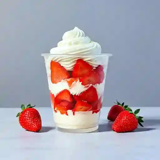 Fresas con Crema