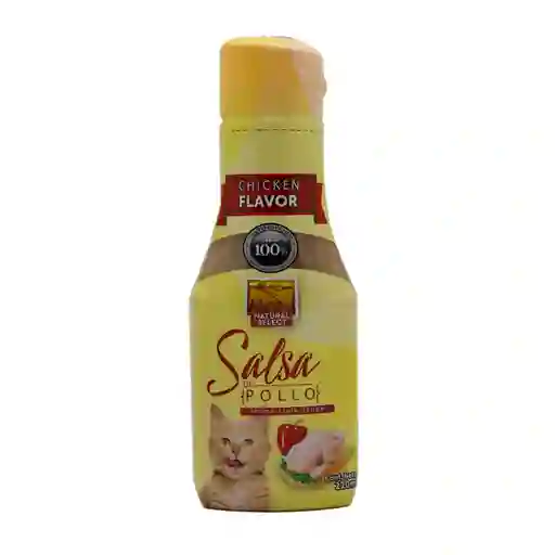 Natural Select Salsa Gatos Sabor a Pollo