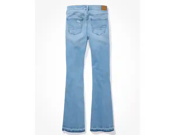 Jean Flare de Mujer Azul Talla 4 REGULAR American Eagle