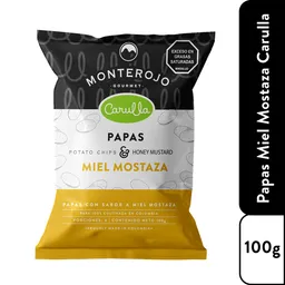 Monterojo Papa Miel Mostaza 100 g