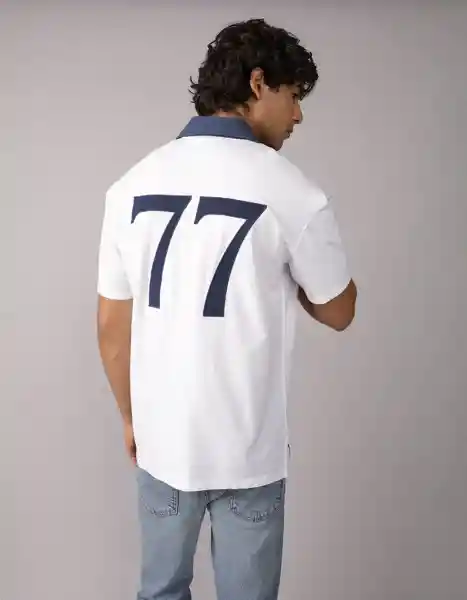 Polo Hombre Blanco Talla X-Large 4608100 American Eagle