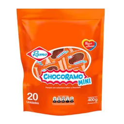 Chocoramo Mini Ponqué con Cobertura Sabor a Chocolate