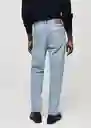 Jean Bob Tejano Claro Talla 42 Hombre Mango