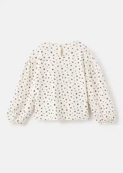 Camiseta Blusi Offwhite Talla 67 Niñas Mango