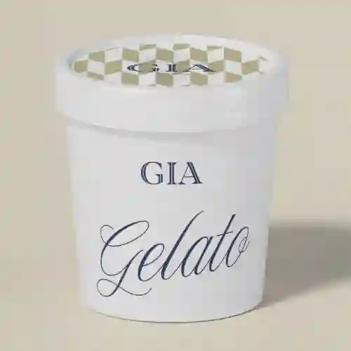 Gelato de 1 litro dos sabores