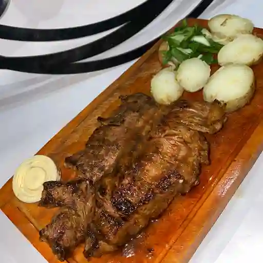 Churrasco, lomo ancho de res