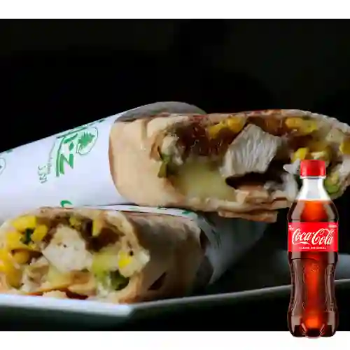 Combo Sándwich Basal Sweet Pollo +Cocacola Orig 400ml
