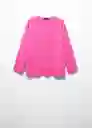 Jersey Tortugav Fucsia Talla 24 Mujer Mango