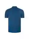 Camisa Piqué Unicolor Regular Fit Navy T. XL 69616 Arturo Calle