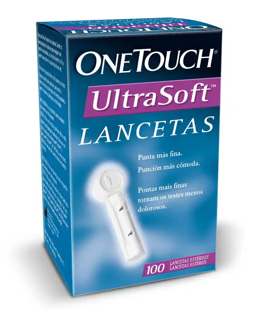   One Touch  Lancetas Ultrasoft 