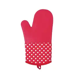 Miniso Guante de Cocina de Silicón Rojo