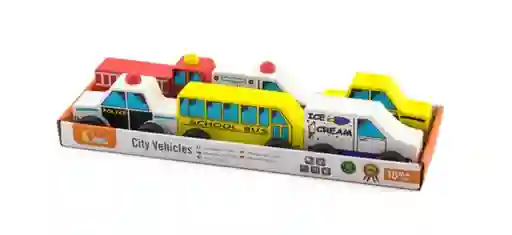 Viga Set Juguete de Vehículos de Ciudad