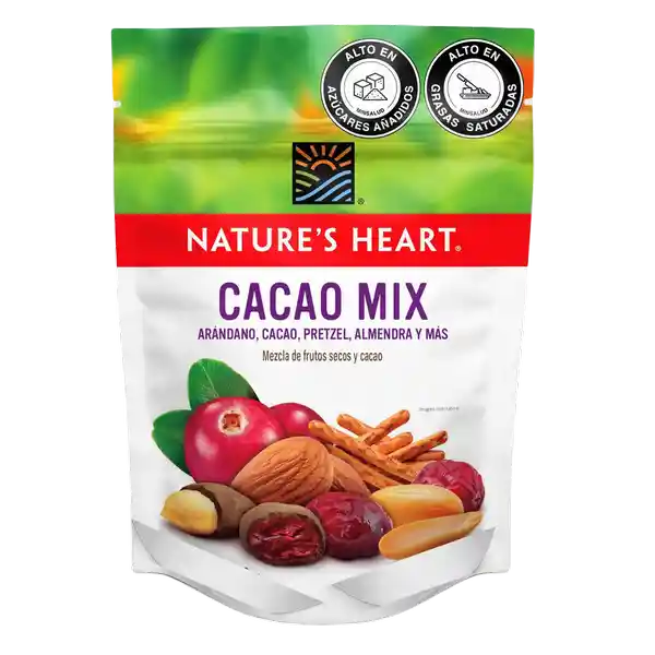 Natures Heart Mezcla Frutos Secos Cacao Mix
